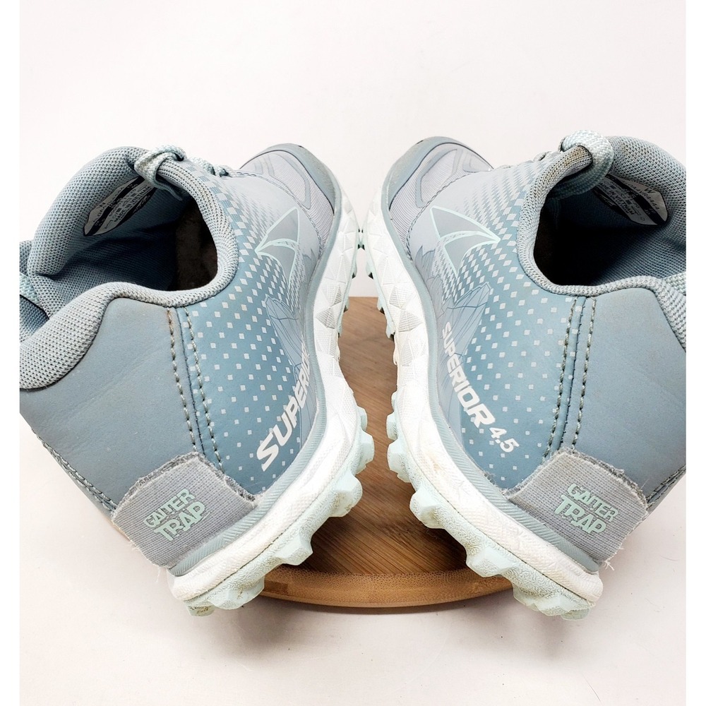 Altra Superior 4.5 Shoes Womens 8.5 Blue Trail Running Hiking Barefoot Sneaker - Picture 9 of 13